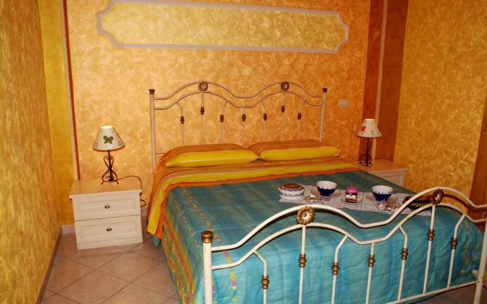 Camera da letto Suite Salina, Taormina appartamenti, Residence da Concettina