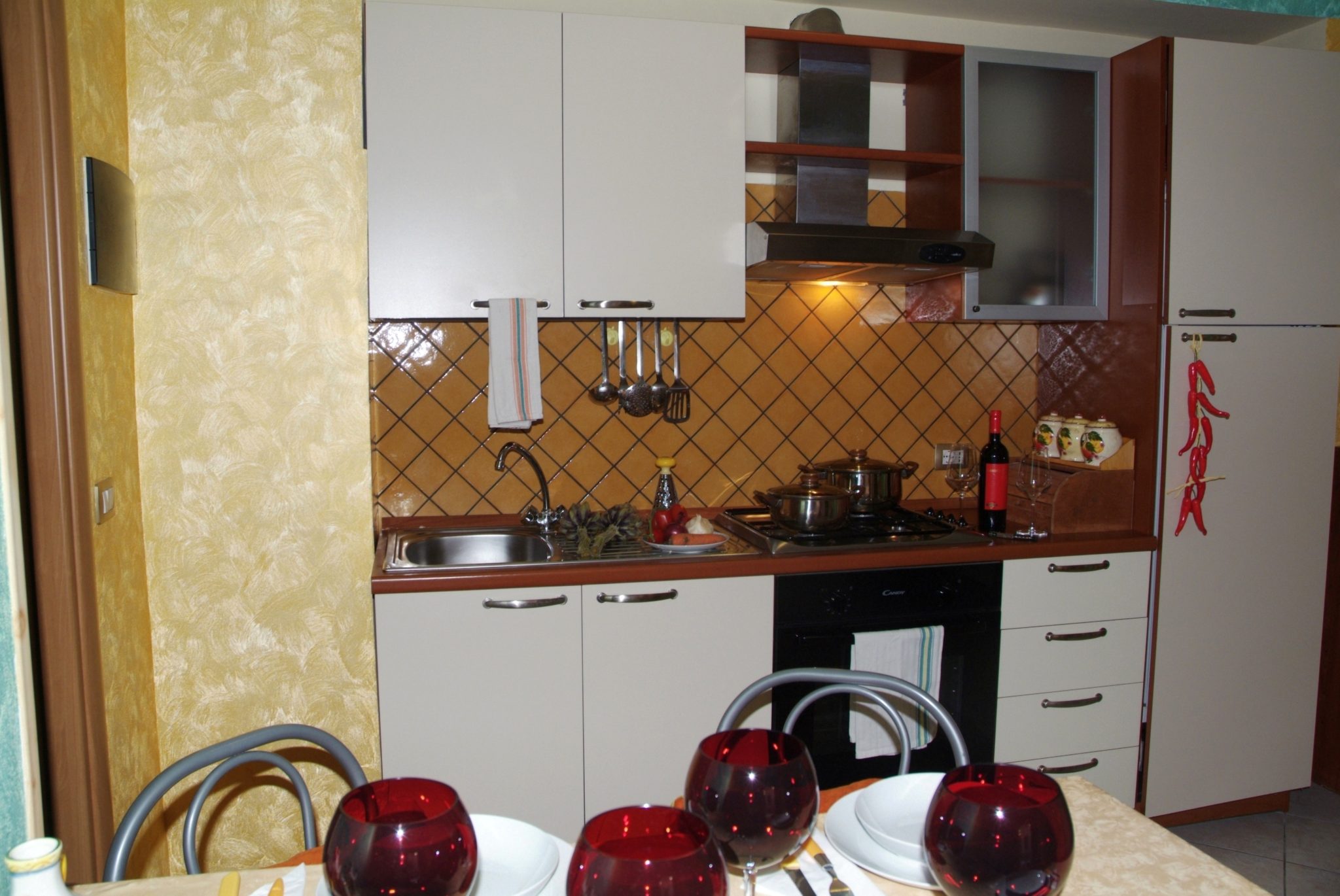 Cucina Taormina Apartments Residence da Concettina